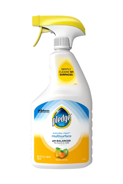 Surface cleaning spray