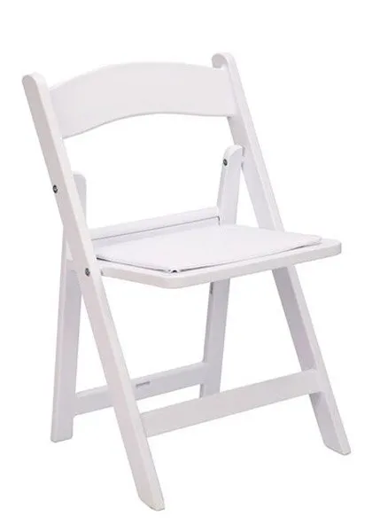 Kids White Padded Chairs