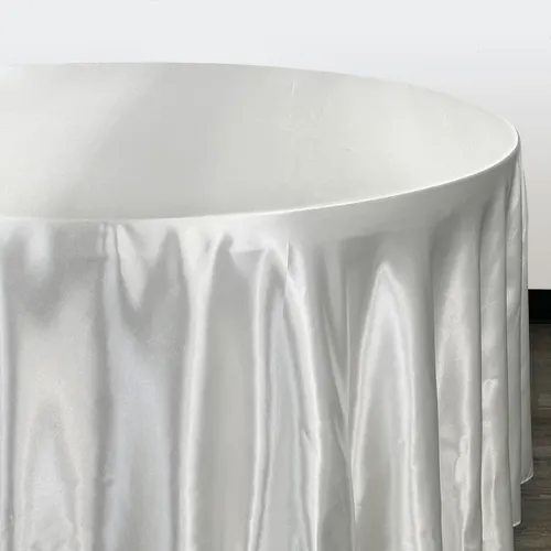Satin Tablecloth (white)