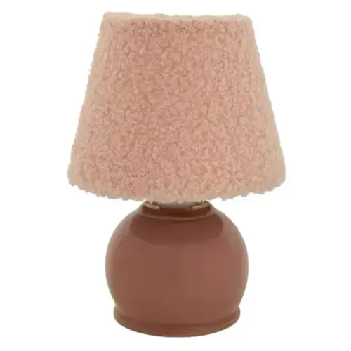 Plush Pink Lamp