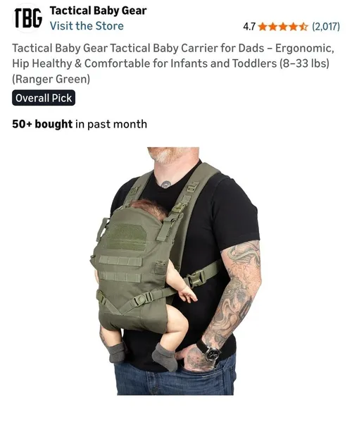 Tactical Baby Gear carrier