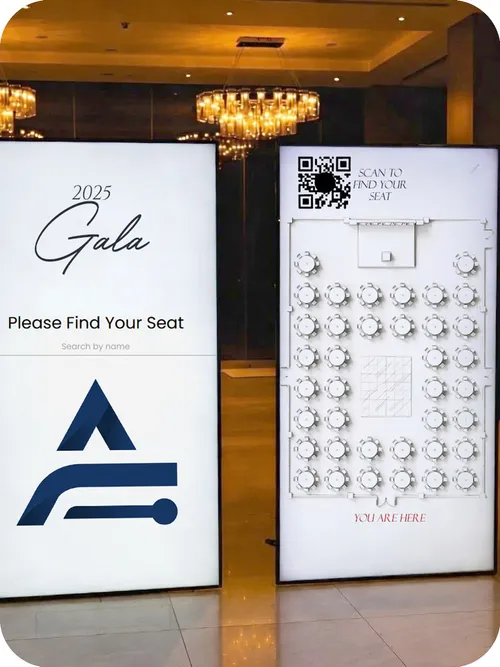 Interactive Digital Seating Chart