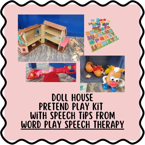 Dollhouse Pretend Play Set🏠