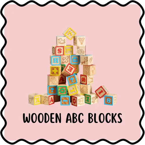 Wooden ABC Blocks 🧱