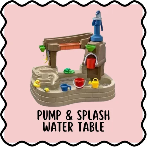 Pump and Splash Water Table 💦