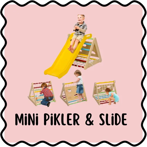Mini Pikler & Slide 🛝