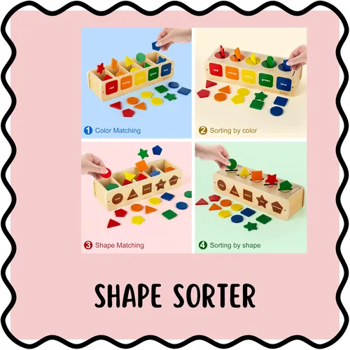 Shape Sorter 🔺🔵🟨