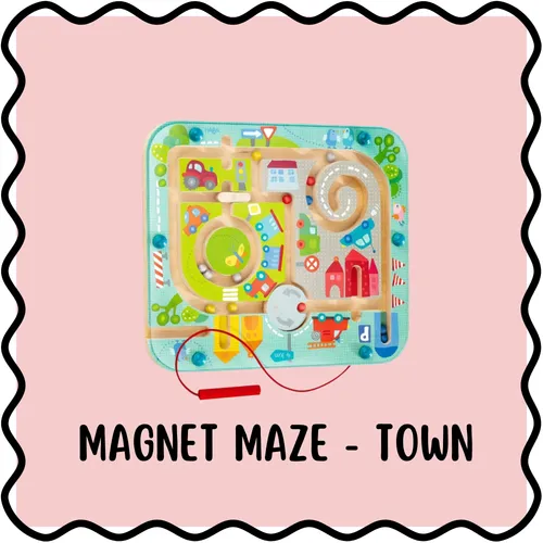 Magnet Maze - Town 🧲