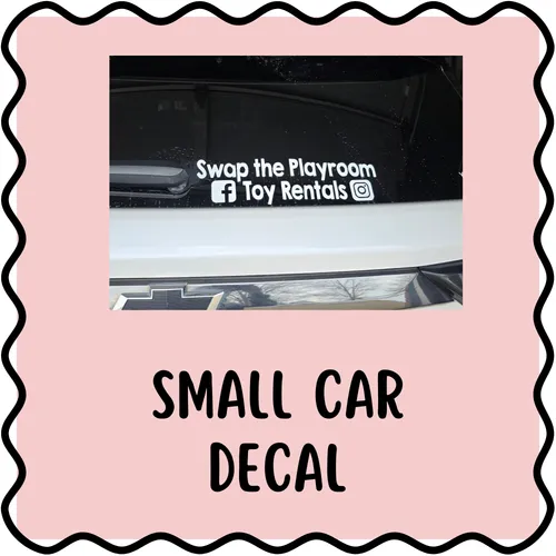 Small Car Decal
