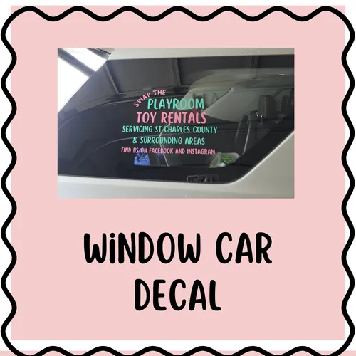 Side Window Car Decal