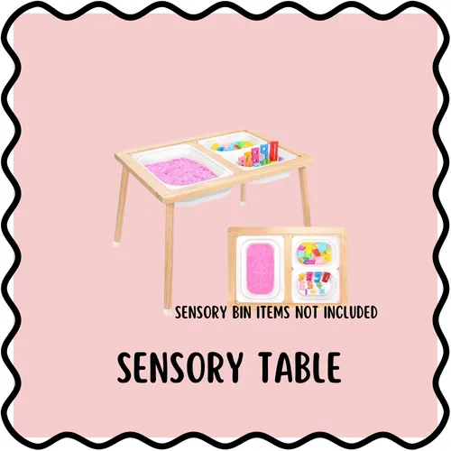 Sensory Table 🪵🎨