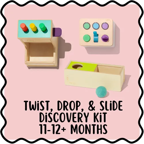 Twist, Drop, & Slide Discovery Kit - 11-12+ Months