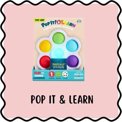 Pop It! & Learn 🔴