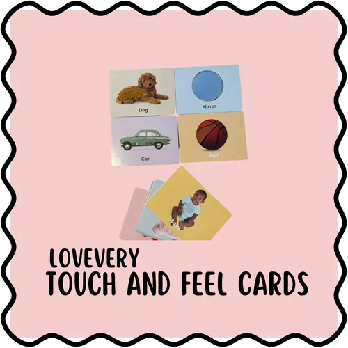 Lovevery Touch and Feel Cards 🃏