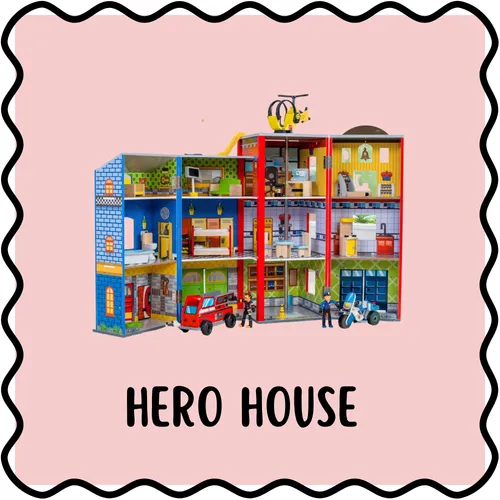Hero House 🚒👮