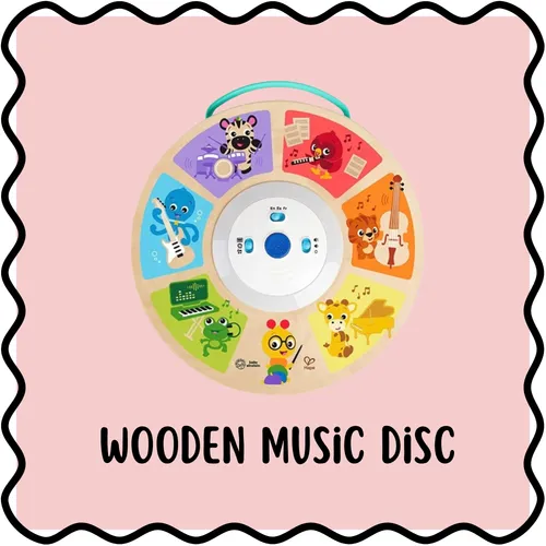 Wooden Music Discs 🎶