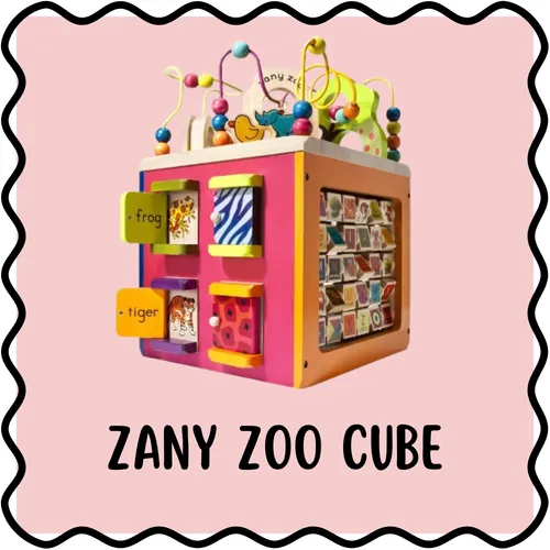 Zany Zoo Activity Cube