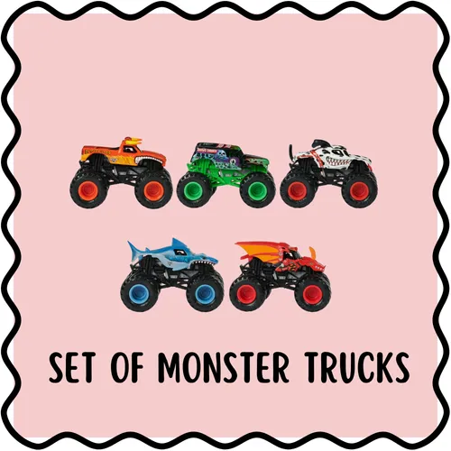 Set of Monster Trucks