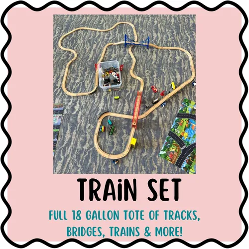 Train Set (Tracks + Engines + Accessories)🚂