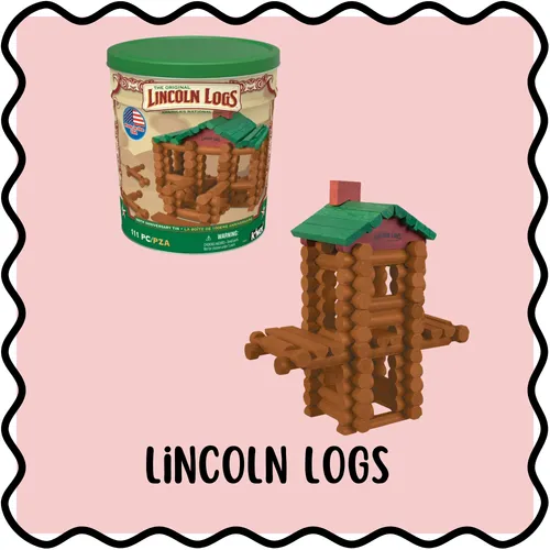 Lincoln Logs Set 🪵🏠