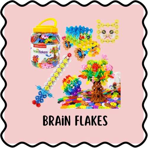 Brain Flakes Interlocking Disc Set ๐งฉ