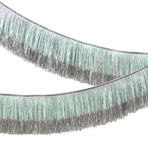 Iridescent Garland Fringe 6'