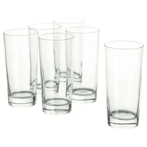Clear Drinking Glasses