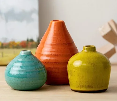 Ceramic Bud Vases