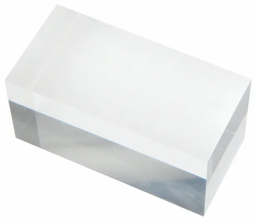Clear Acrylic Rectangular Display Block