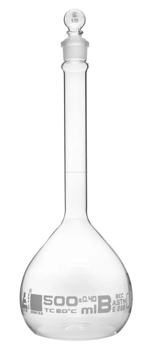 Volumetric Flask 500 mL - Set of 2