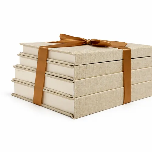 Small Decorative Linen Books