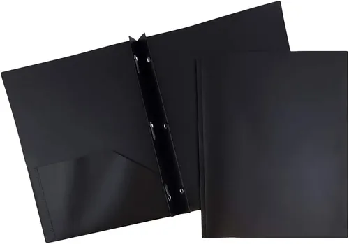 Black Heavy Duty Folder
