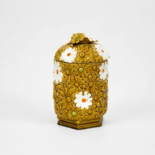 Flower Cookie Jar