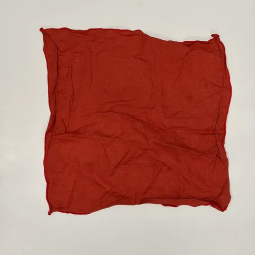 Faded Red Cloth Napkins - Set of 8