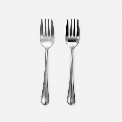 Stainless Steel Serving Forks - Set of 2
