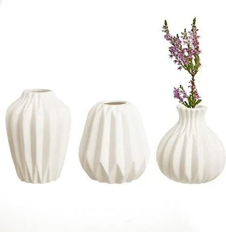 Abstract Ceramic Bud Vases