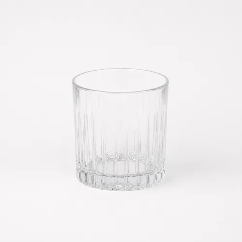 Ridged Rocks Glass - Set of 2