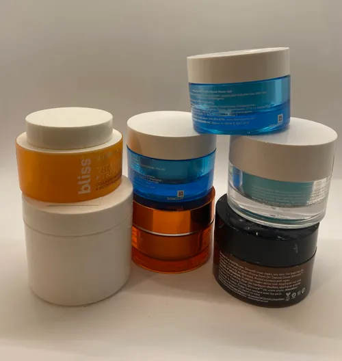 Assorted Facial Toner Bottles