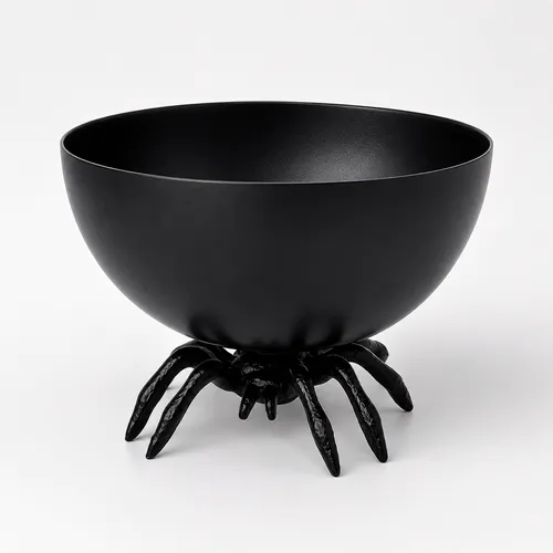 Decorative Halloween Spider Candy Bowl 