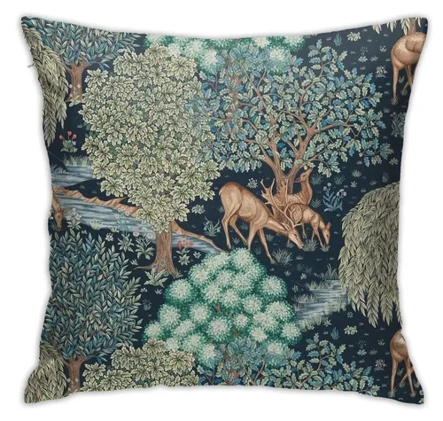 Deer Throw Pillow Cover