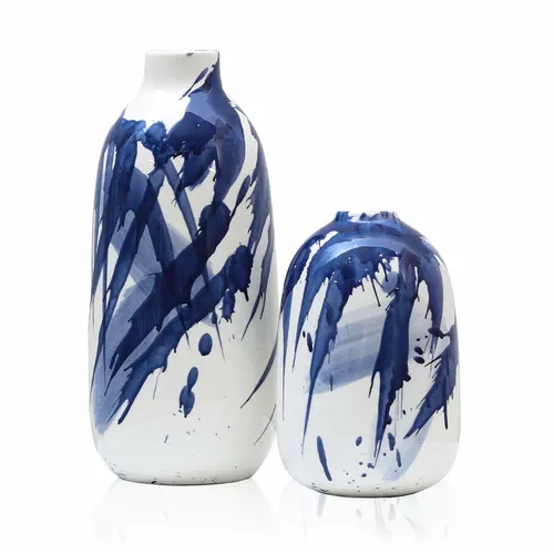 Modern Ceramic Oriental Vases