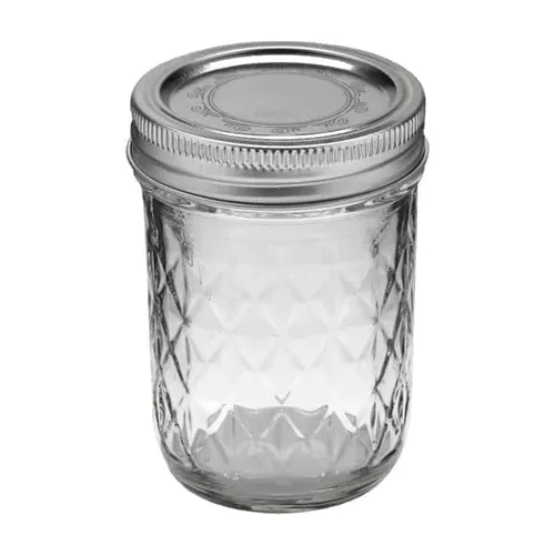 Half-Pint Quilted Mason Jar