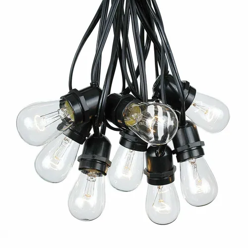 Clear Edison String Lights