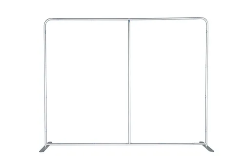 Pillow case banner stand (8’ W x 7’ H)