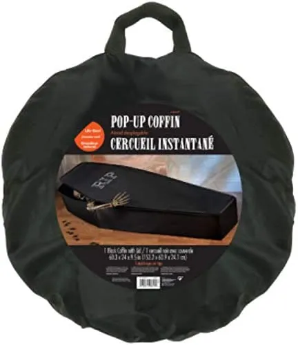 Halloween Cemetery Pop Up Coffin 