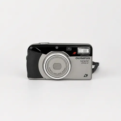 Vintage Olympus 35mm Camera - Black & Silver
