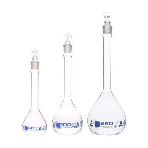 Volumetric Flask Set (3) - 50ml, 100ml & 250ml
