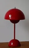 Red Flowerpot Lamp 12