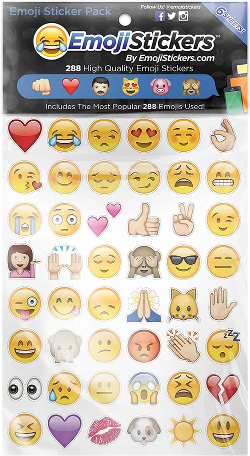 Emoji Stickers Sheets