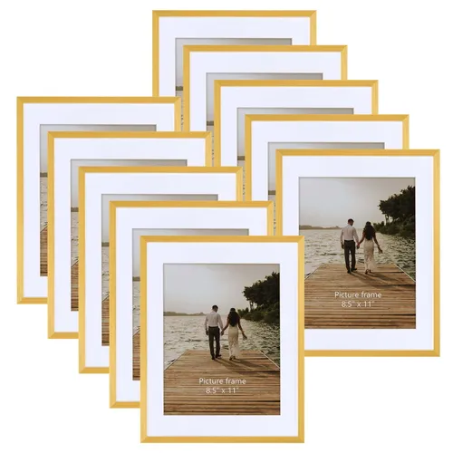Gold Photo Frame  8.5